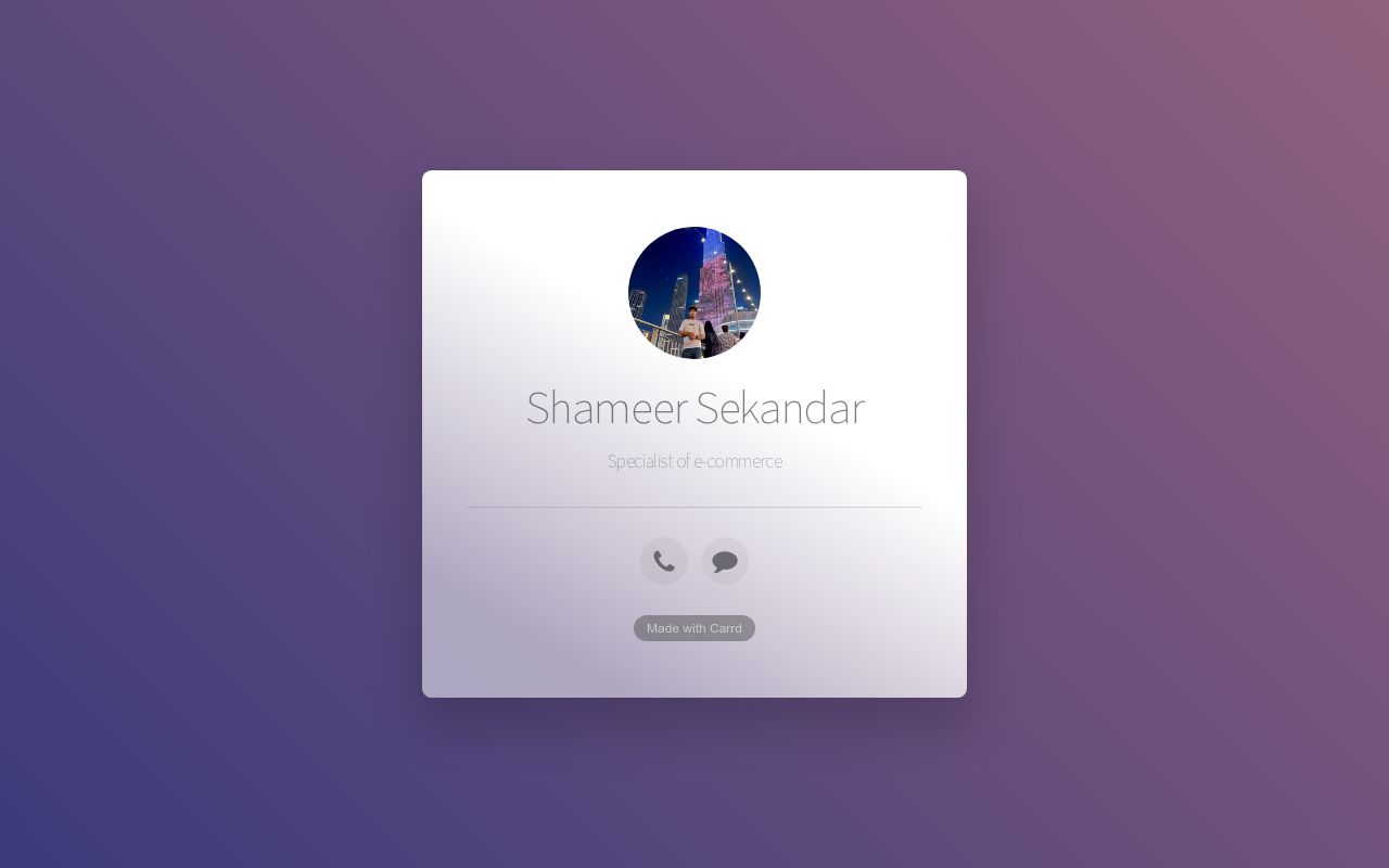 Carrd profile picture for @noon